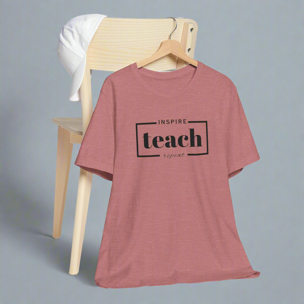 Inspire Teach Repeat • T-shirt | Wyatt & Stella