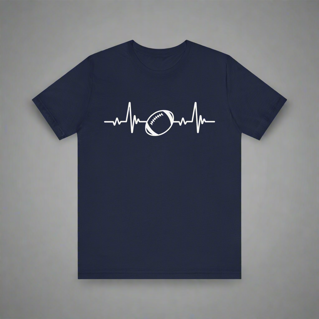 Football Heartbeat • T-shirt | Wyatt & Stella