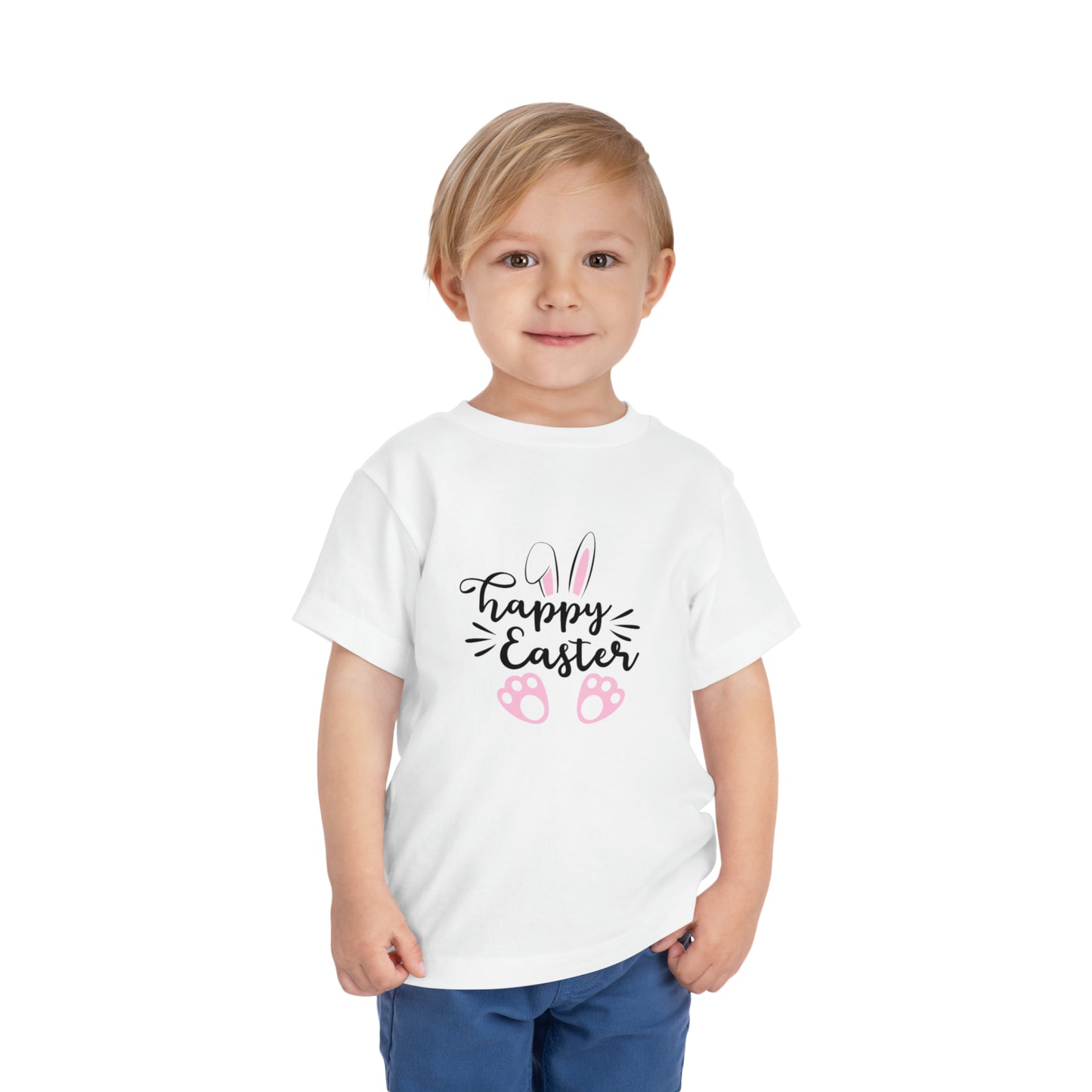 Happy Easter Bunny Toddler Short Sleeve Tee