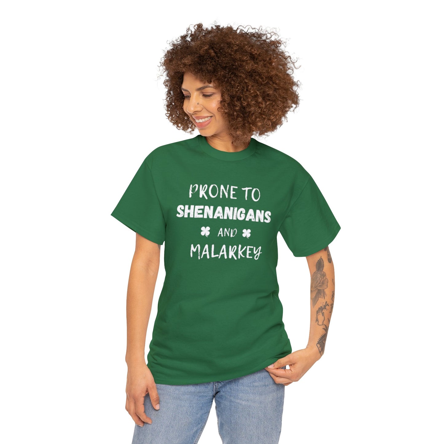 Prone to Shenanigans and Malarkey Classic Tee