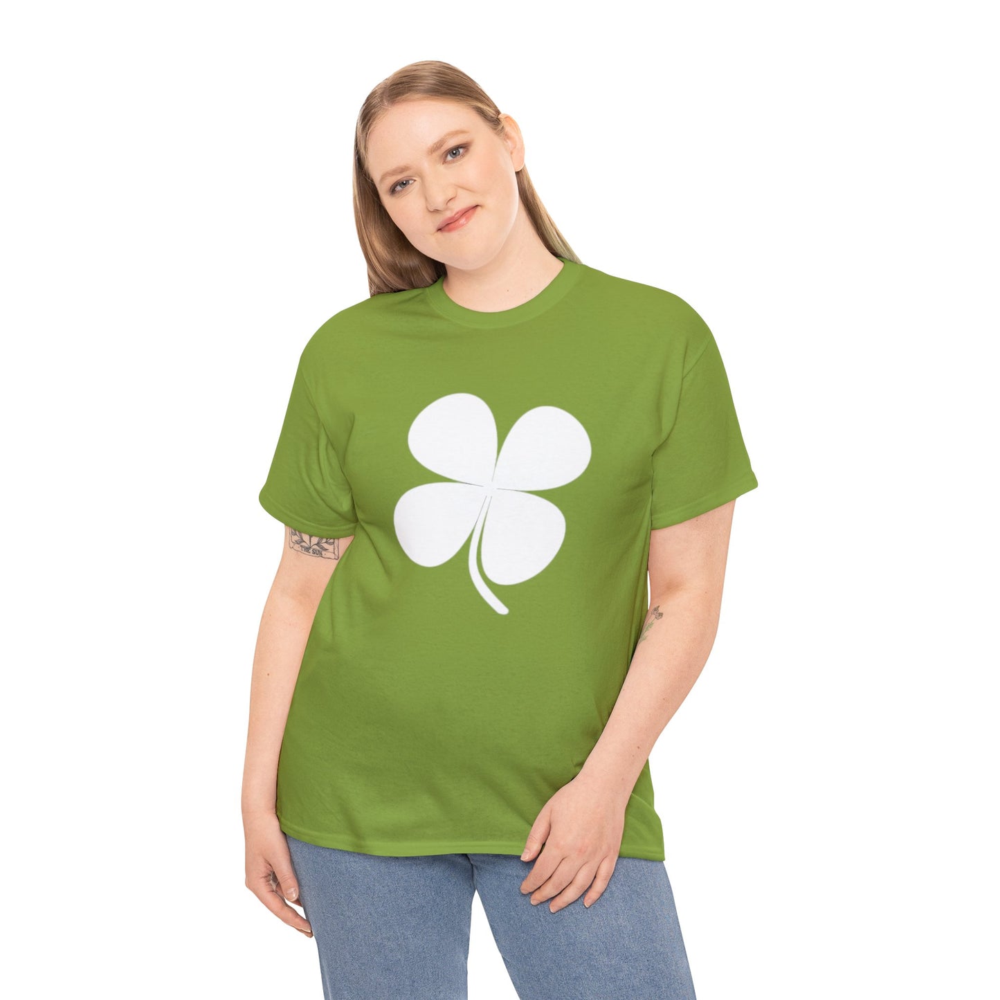 Green IRISH clover classic tee