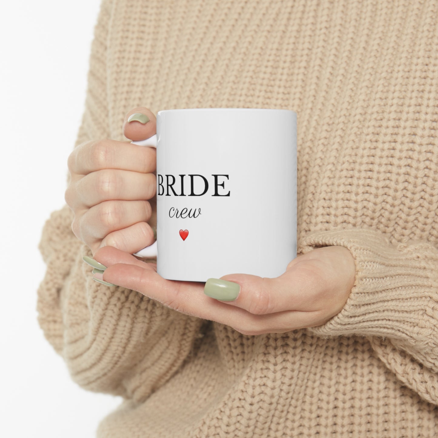 Bride Crew ceramic mug