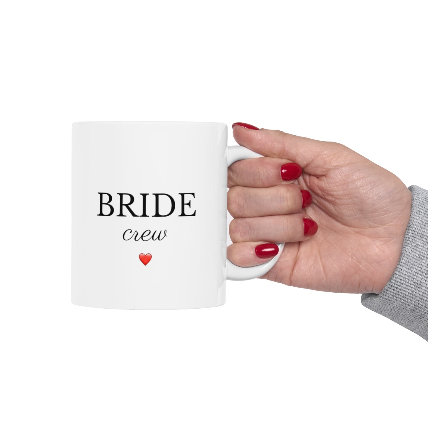 Bride Crew ceramic mug