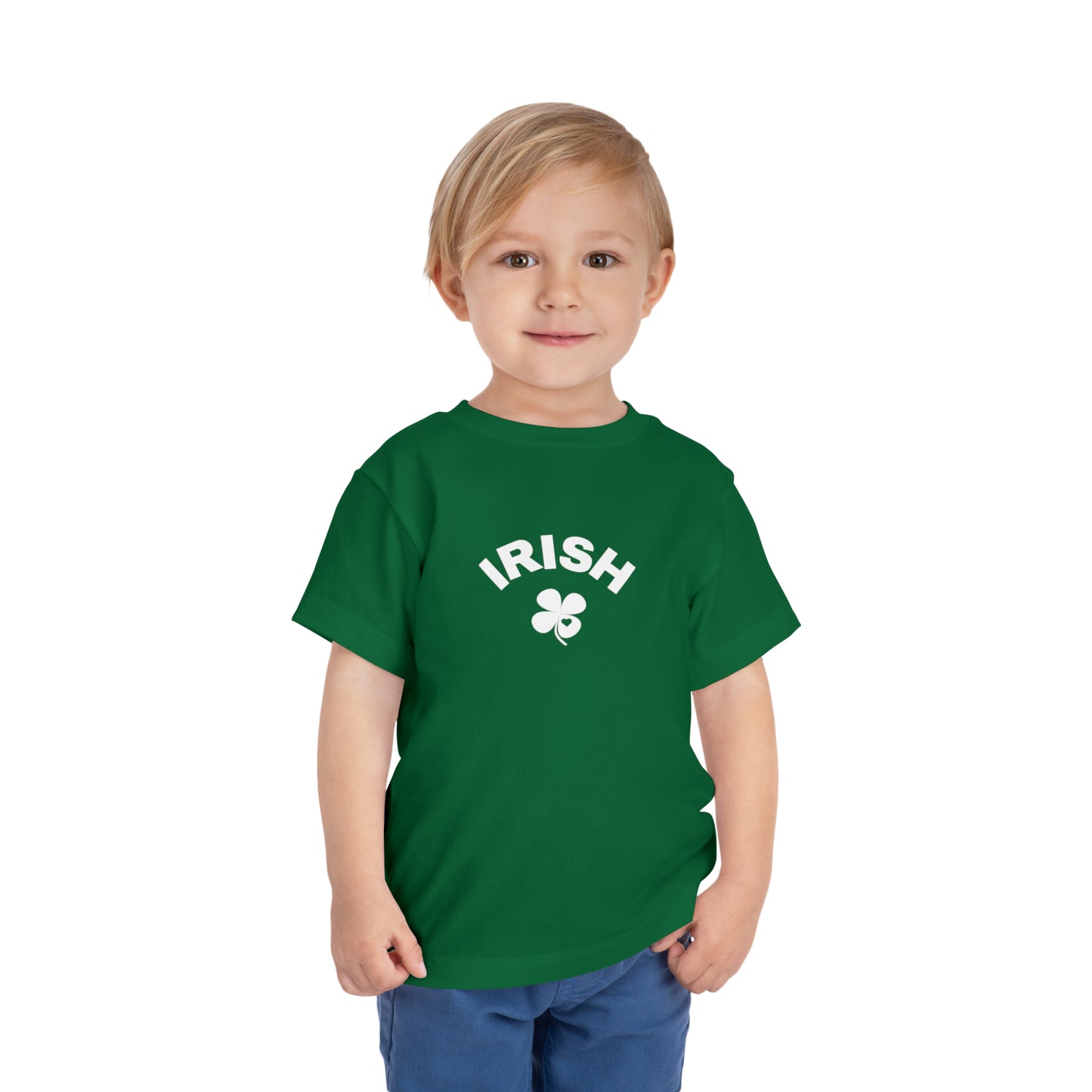 Toddler Irish Four-Leaf Love Cotton Tee