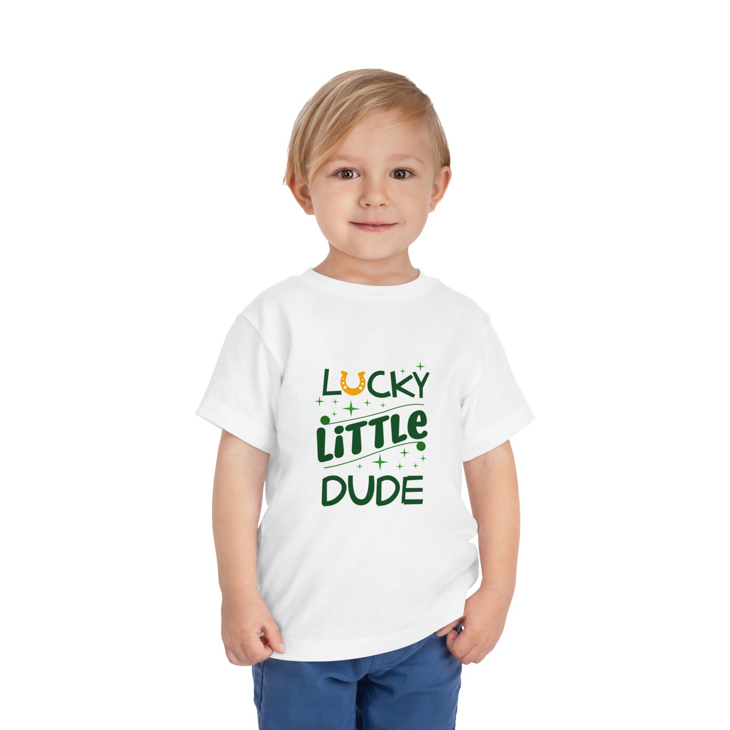 Lucky Little Dude Kids Short Sleeve Tee