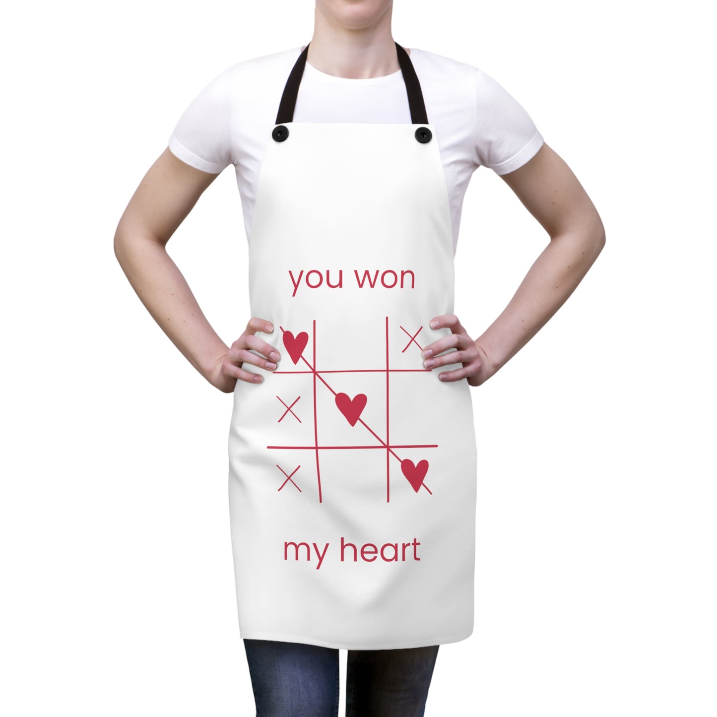 You Won My Heart Apron