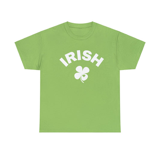 Irish Four-Leaf Clover Love Unisex Cotton Tee