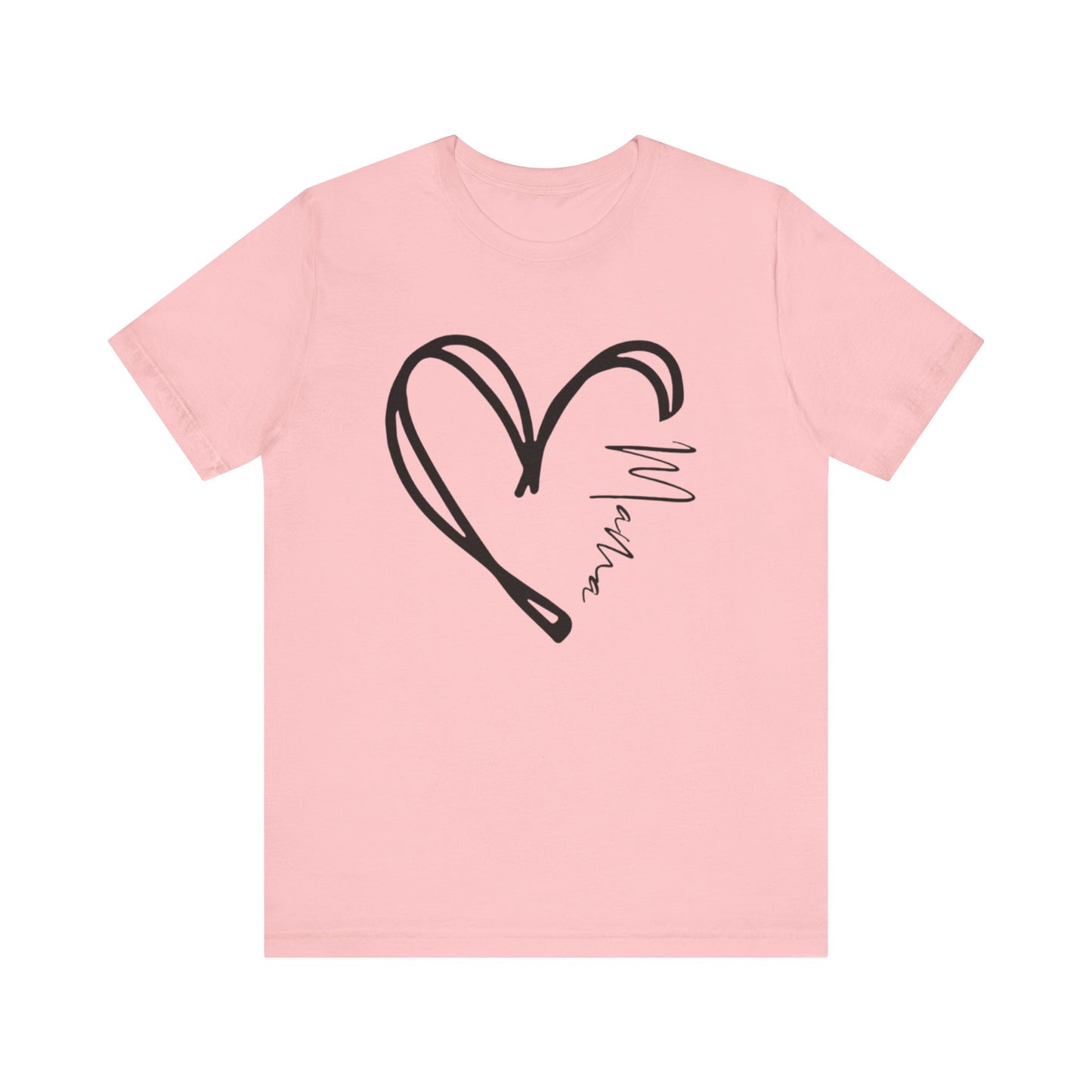 Mama Heart Short Sleeve Tee