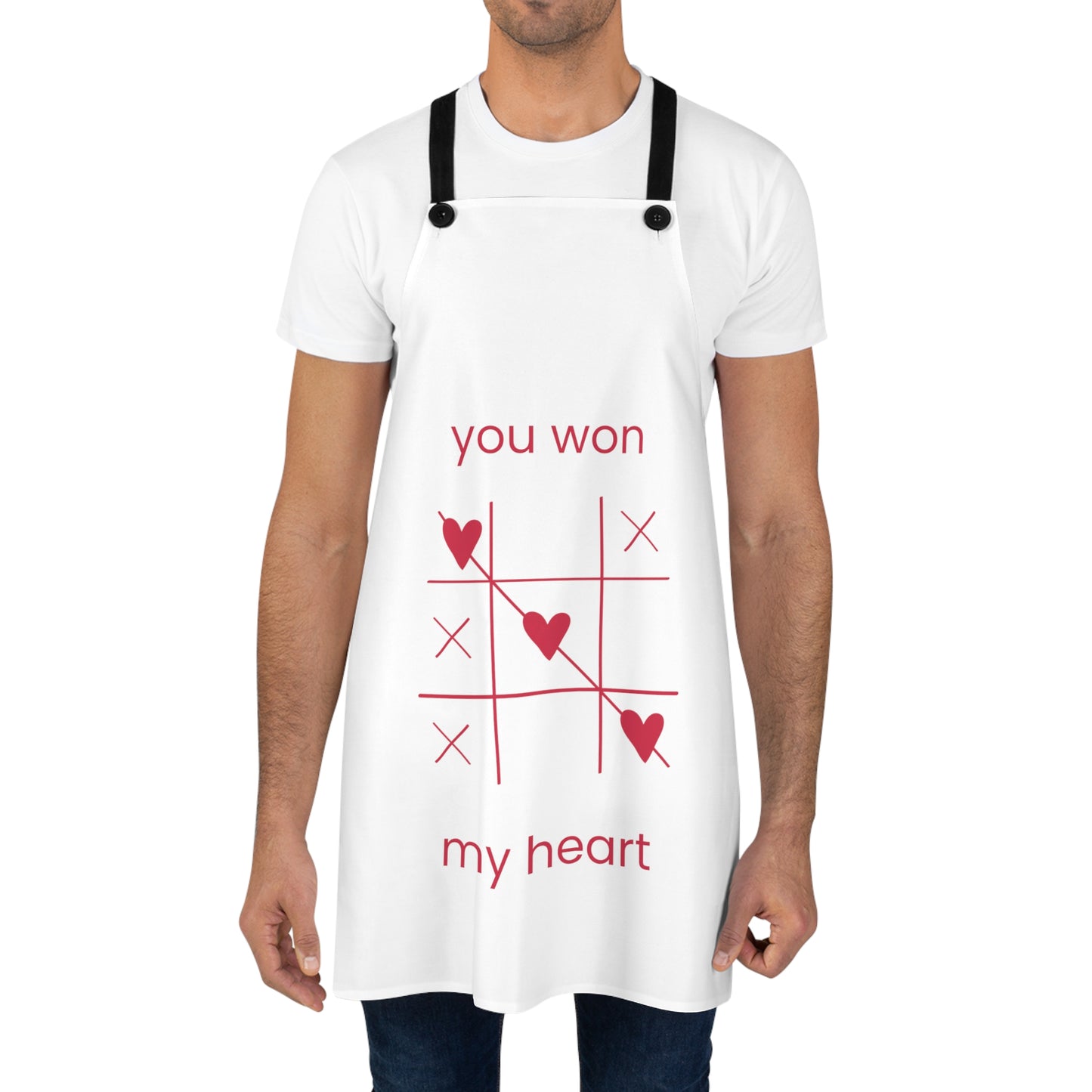 You Won My Heart Apron