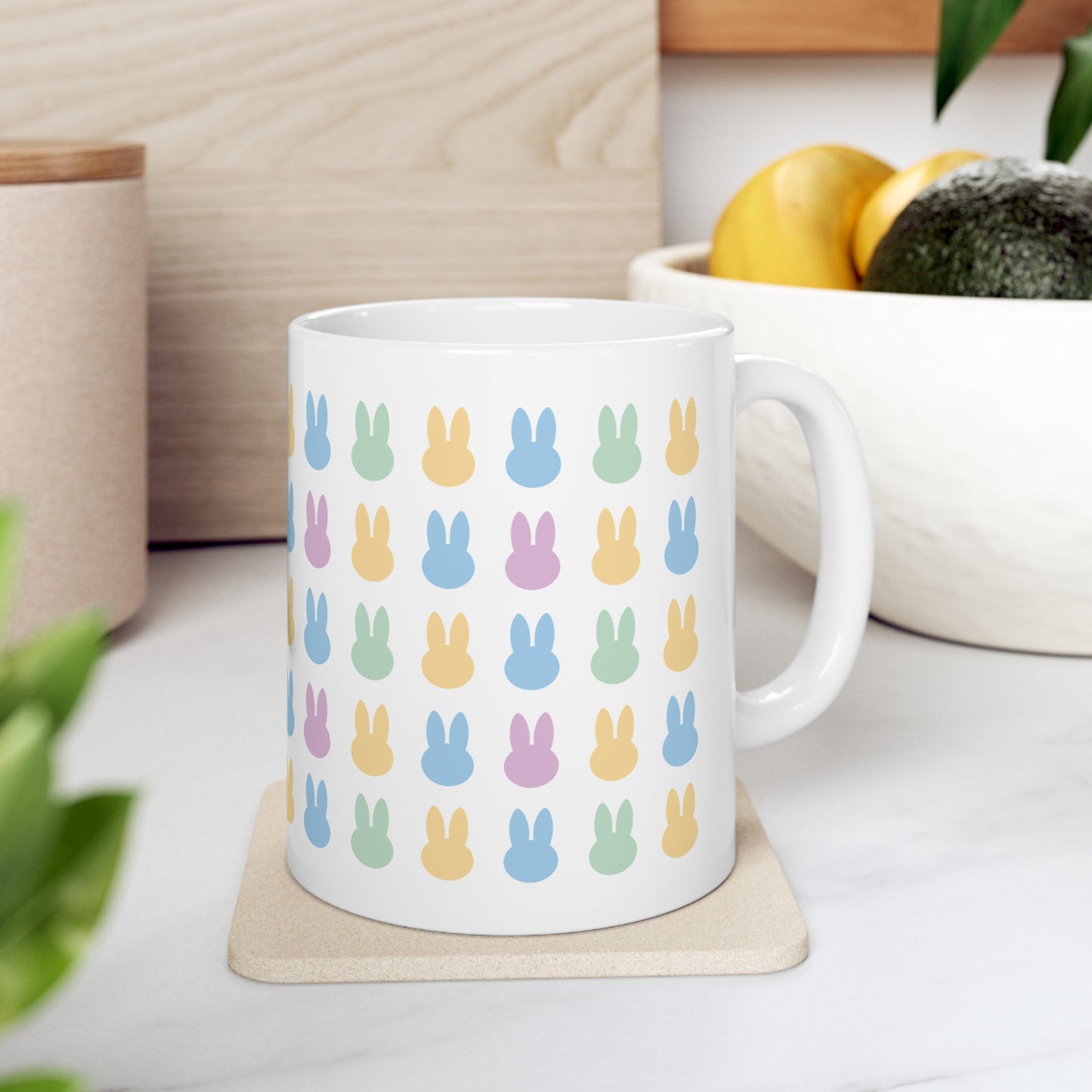 Easter Bunny Peeps - Ceramic Mug (11oz)