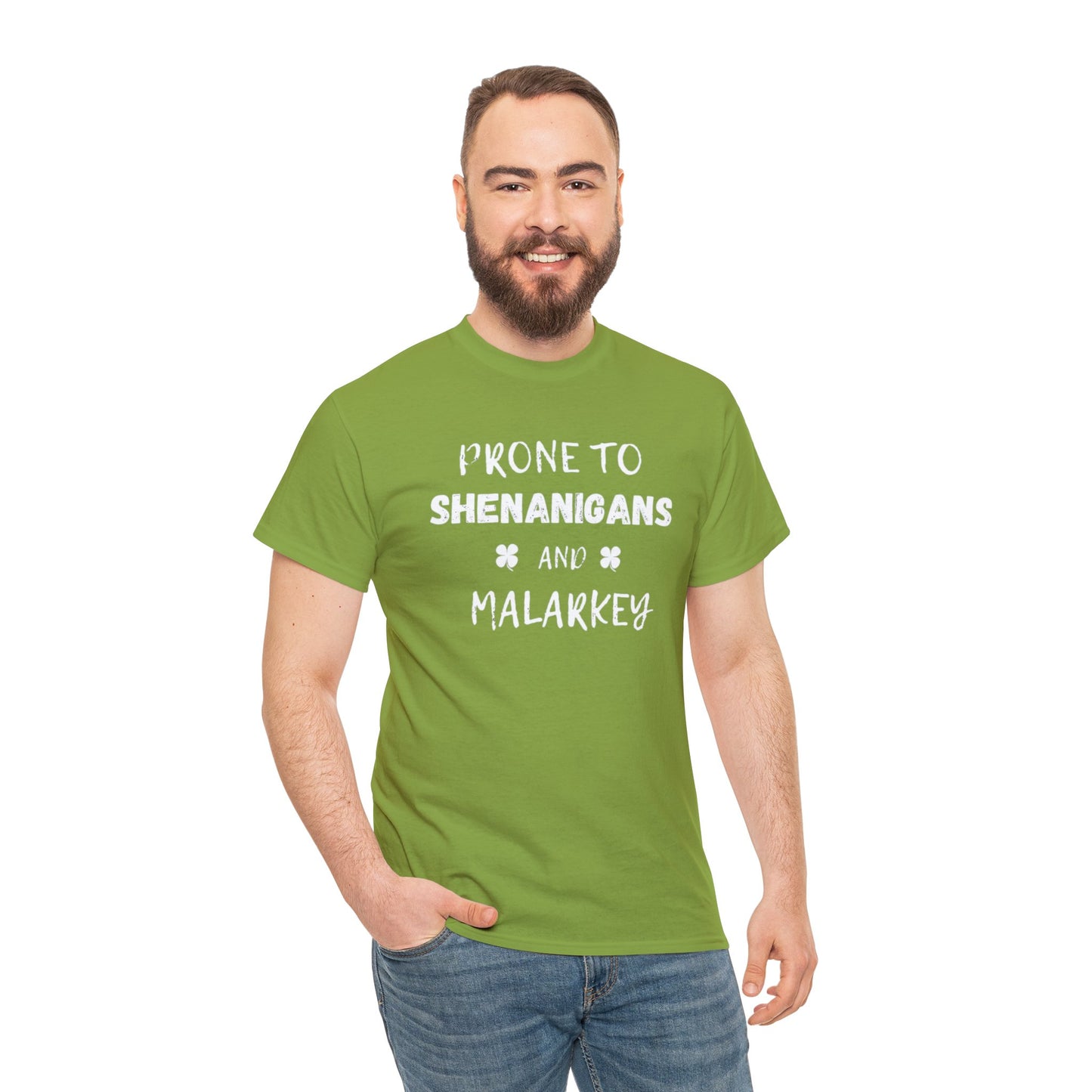 Prone to Shenanigans and Malarkey Classic Tee