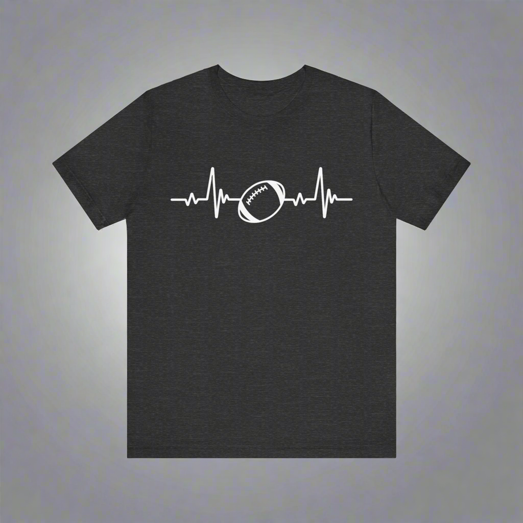 Football Heartbeat • T-shirt | Wyatt & Stella