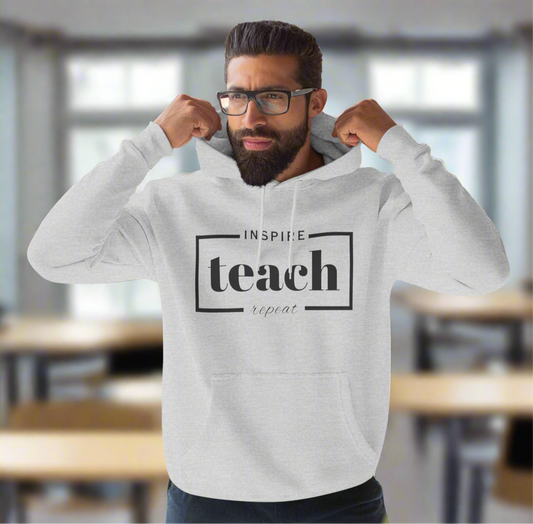 Inspire Teach Repeat • Hoodie | Wyatt & Stella