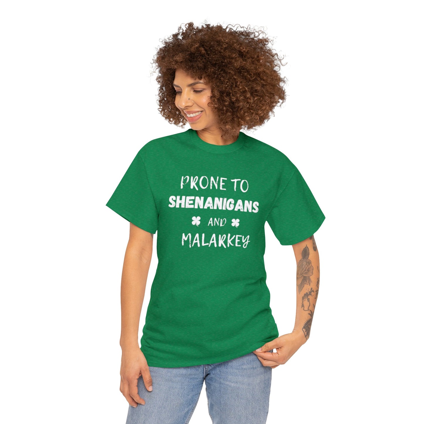 Prone to Shenanigans and Malarkey Classic Tee