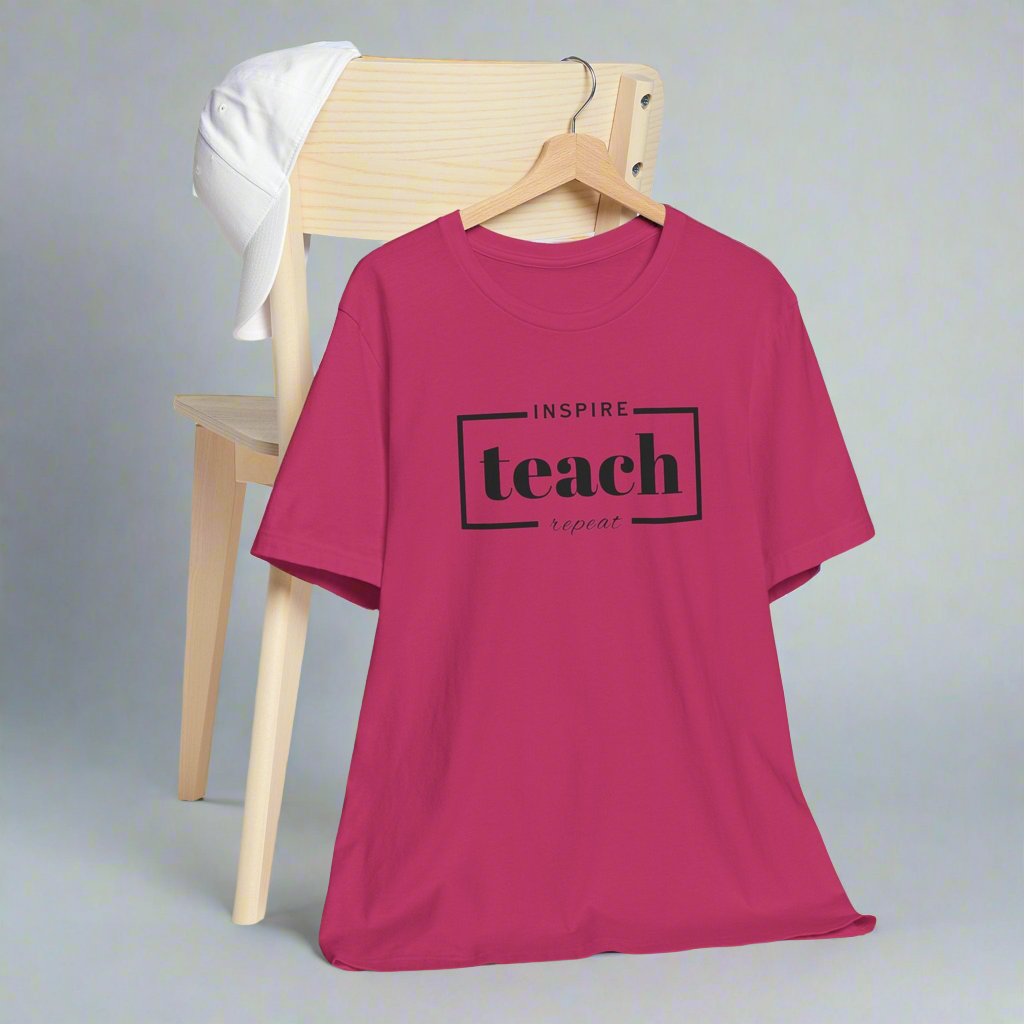 Inspire Teach Repeat • T-shirt | Wyatt & Stella