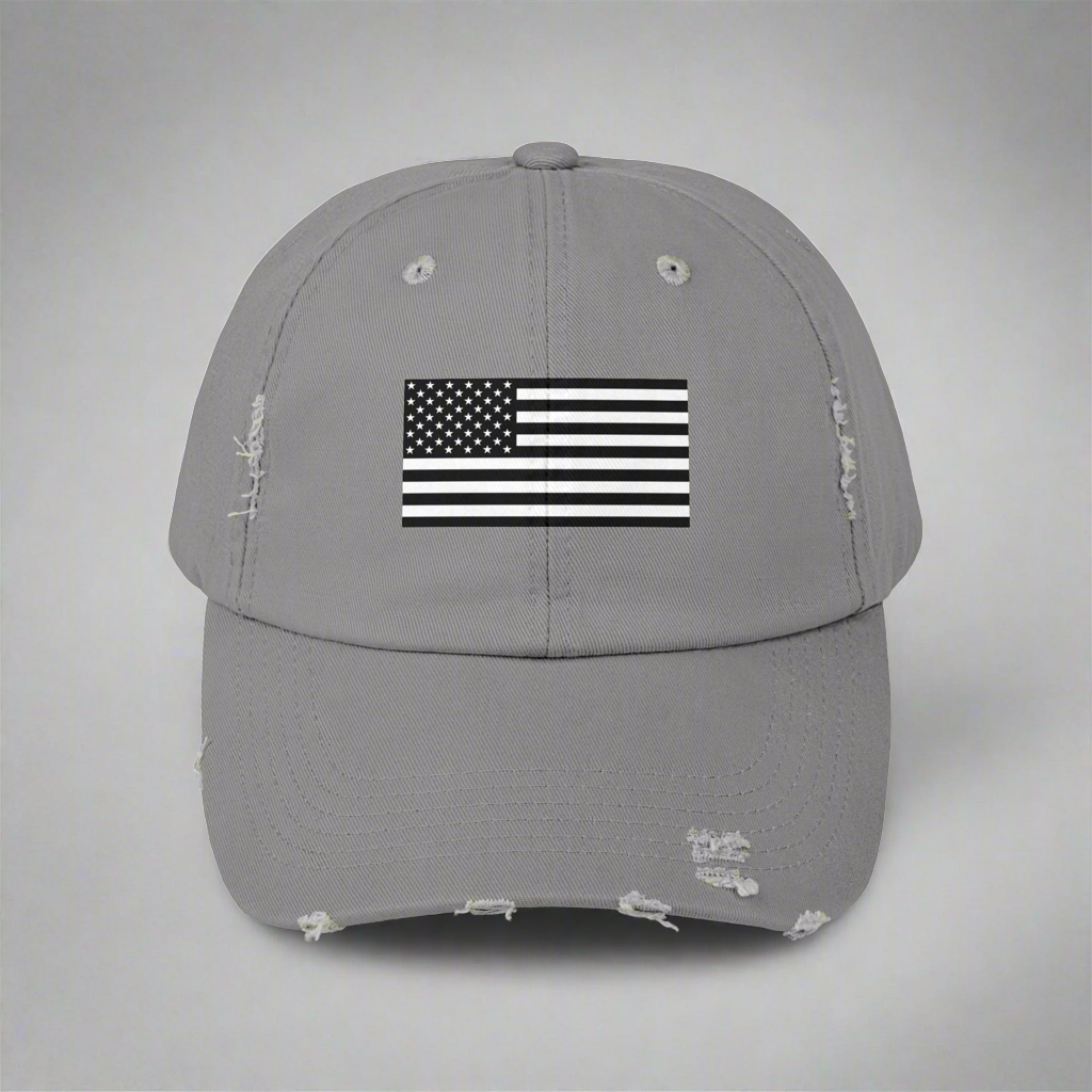 American Flag • Distressed Cap | Wyatt & Stella