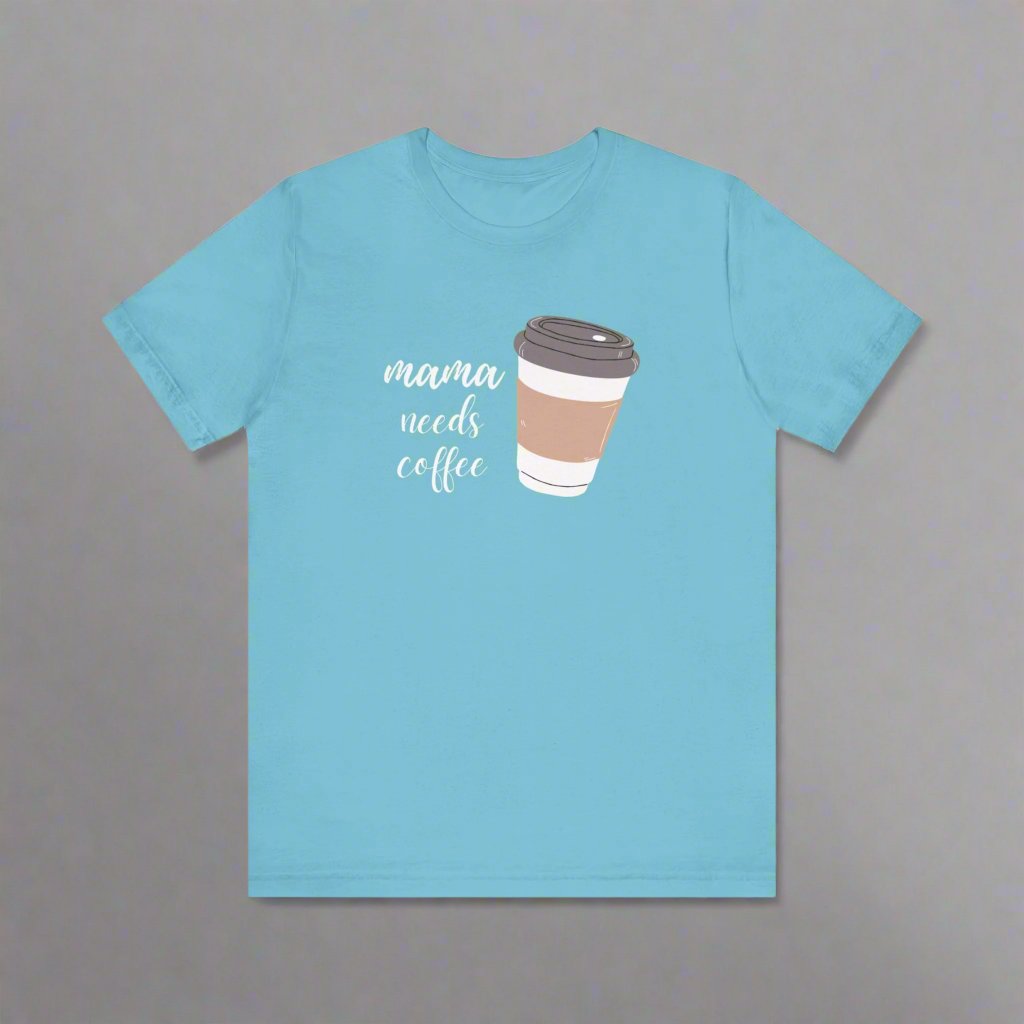 Coffee Mama shirt has a deep love for coffee and is soft cotton for you to wear again and again. 