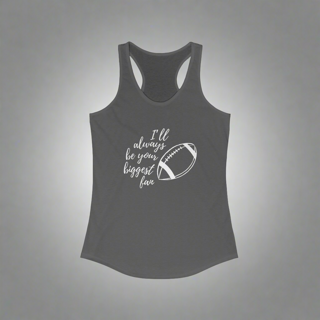 Football fan • Racerback Tank | Wyatt & Stella