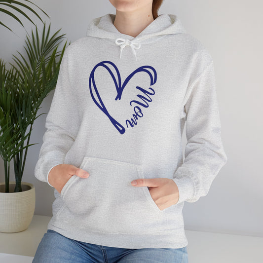 Heart Mom Hooded Sweatshirt