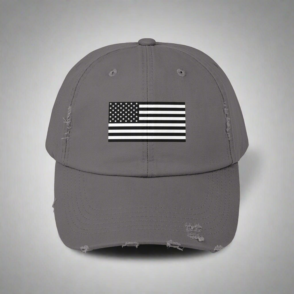 American Flag • Distressed Cap | Wyatt & Stella