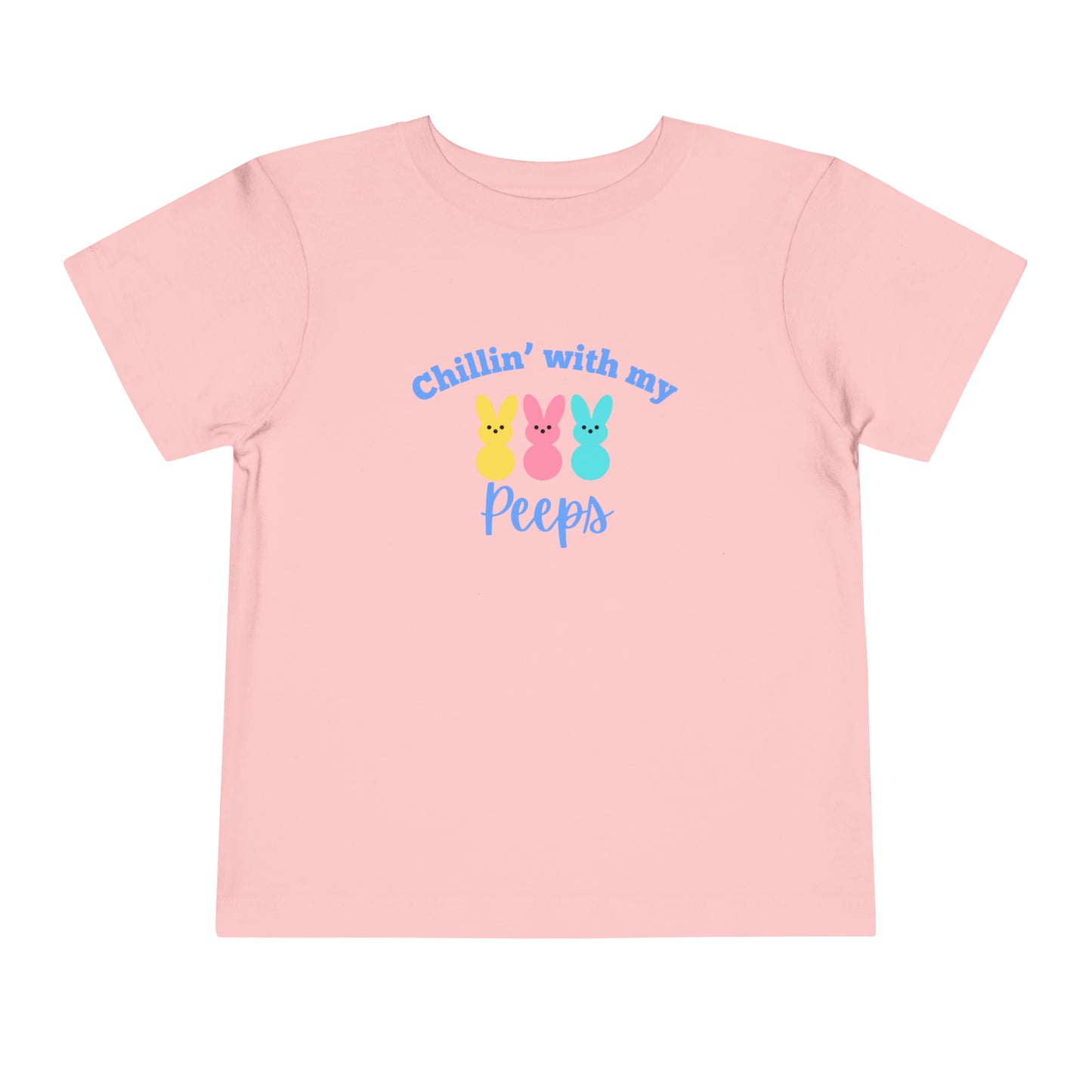 Toddler Easter Chilling with my Peeps Short Sleeve Tee