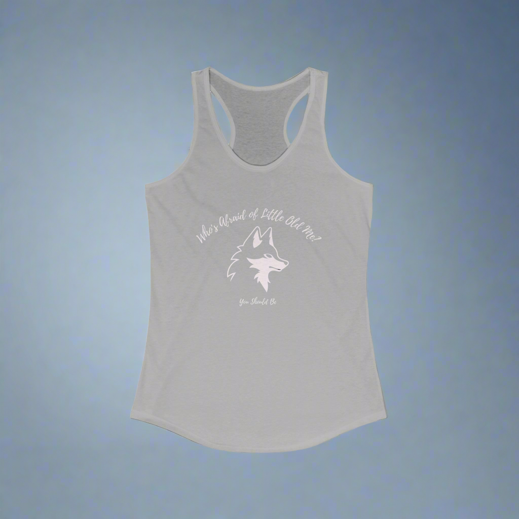 Who's Afraid • Racerback Tank | Wyatt & Stella