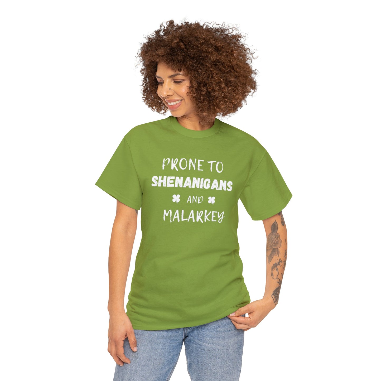 Prone to Shenanigans and Malarkey Classic Tee