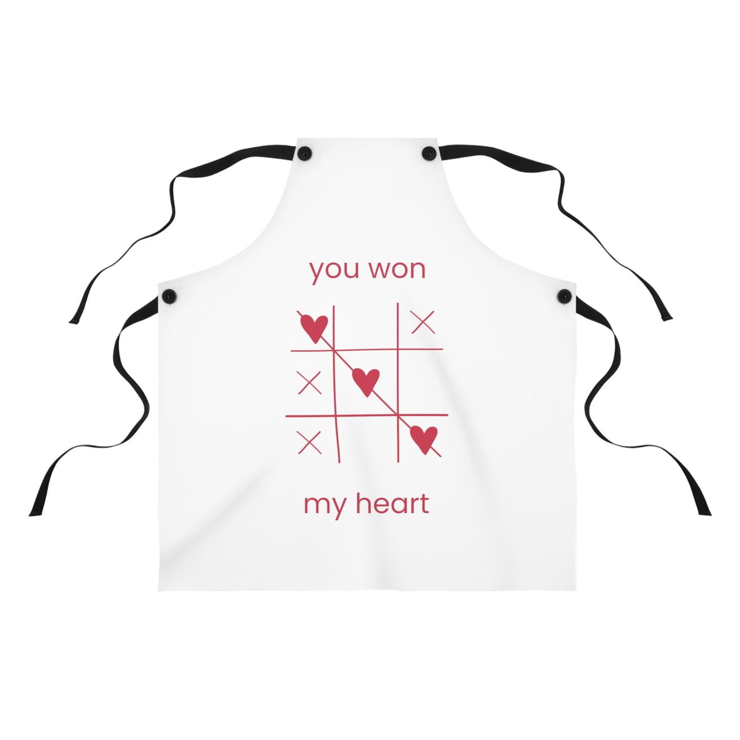 You Won My Heart Apron