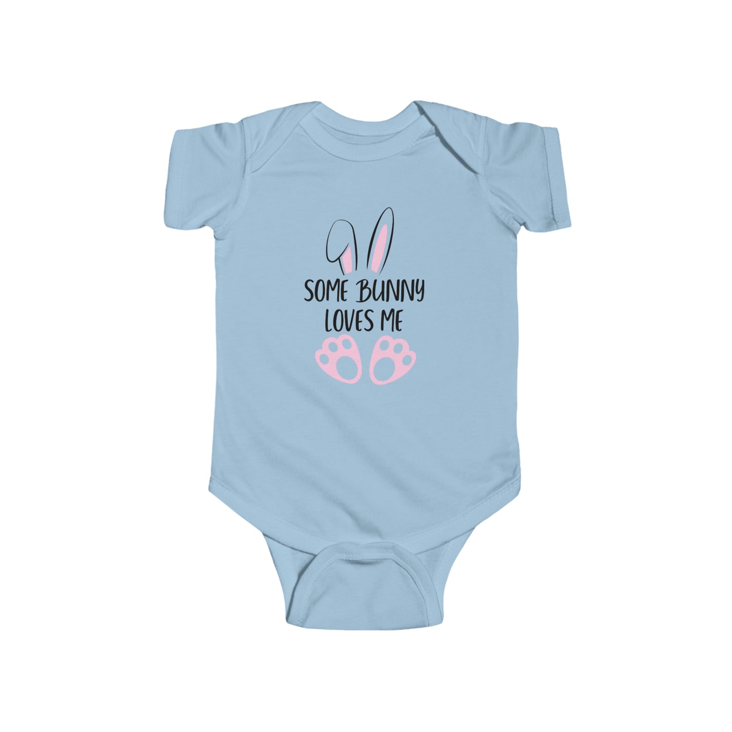 Infant Some Bunny Loves Me Onesie