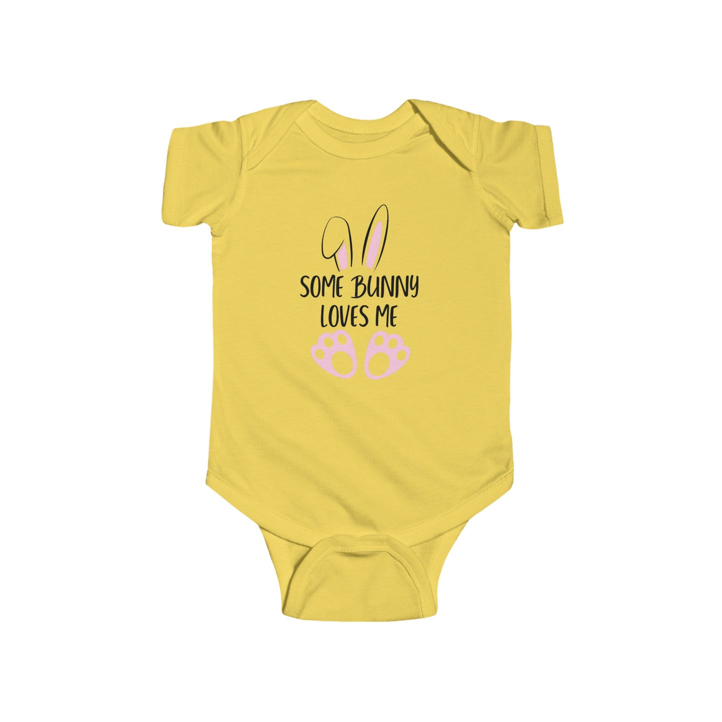 Infant Some Bunny Loves Me Onesie