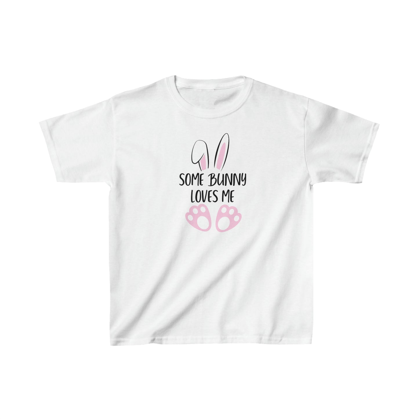 Kids Some Bunny Loves Me short sleeve Tee