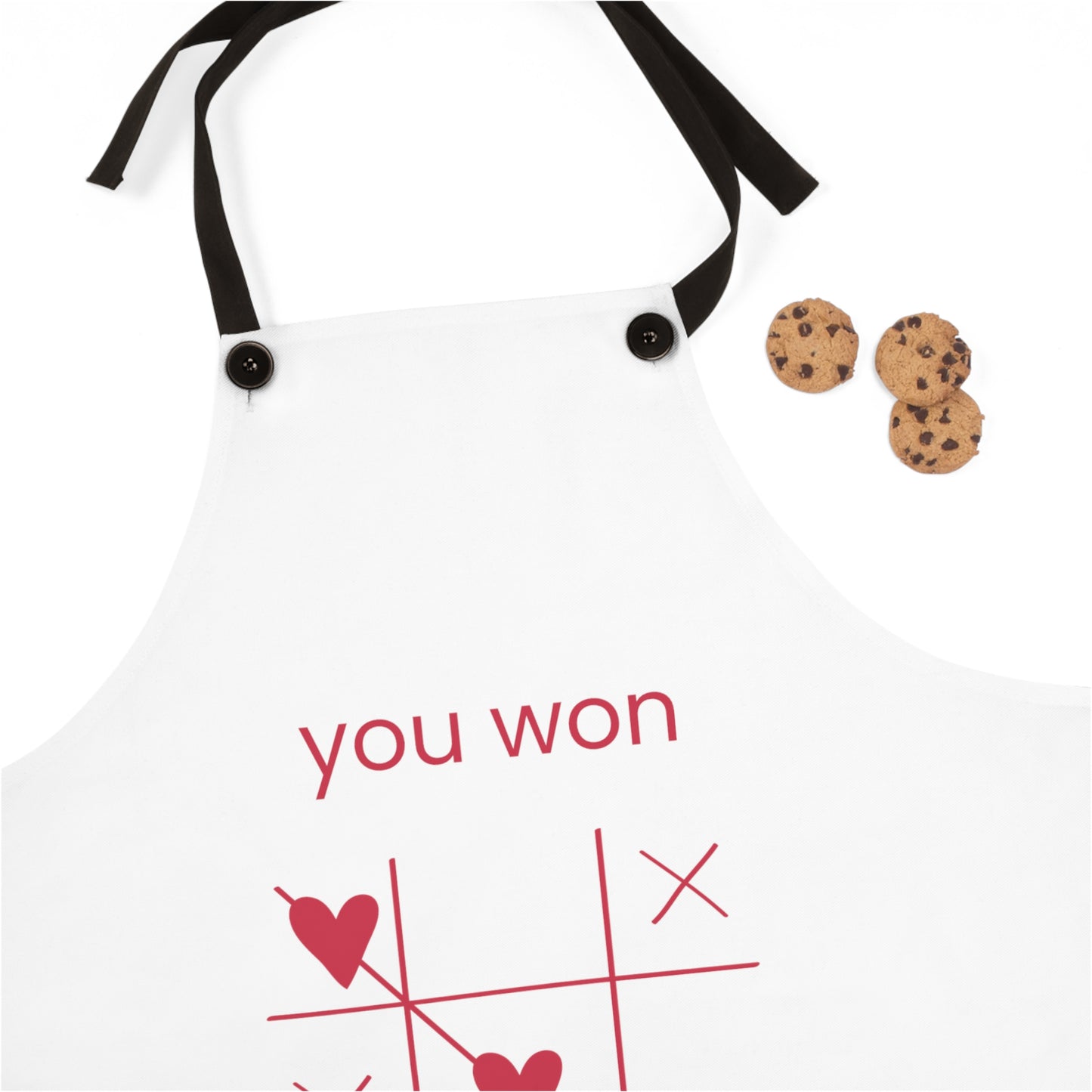 You Won My Heart Apron