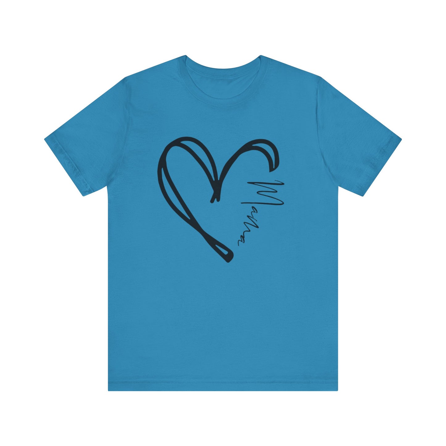 Mama Heart Short Sleeve Tee