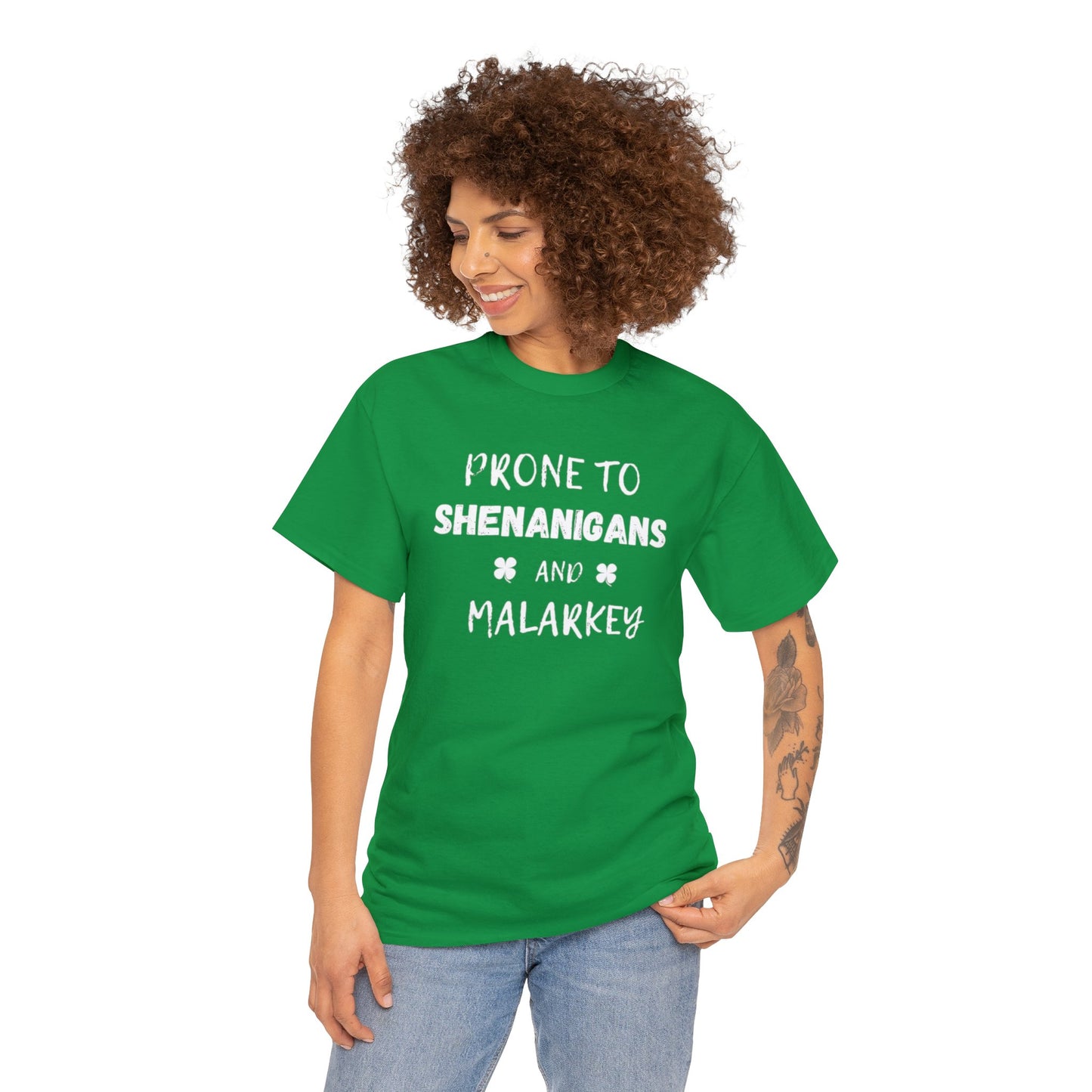 Prone to Shenanigans and Malarkey Classic Tee