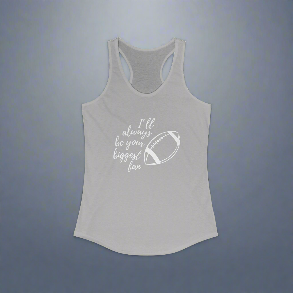 Football fan • Racerback Tank | Wyatt & Stella