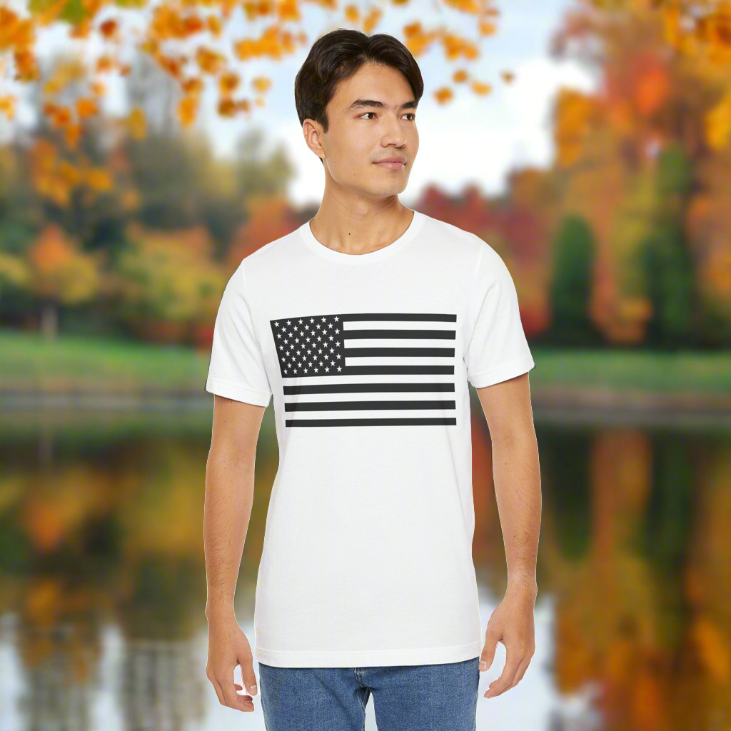 American Flag T-shirt - Express Delivery Available | Wyatt & Stella