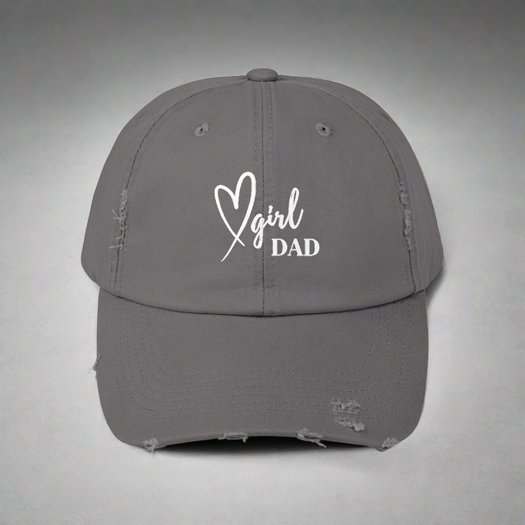 Girl Dad • Distressed Hat | Wyatt & Stella