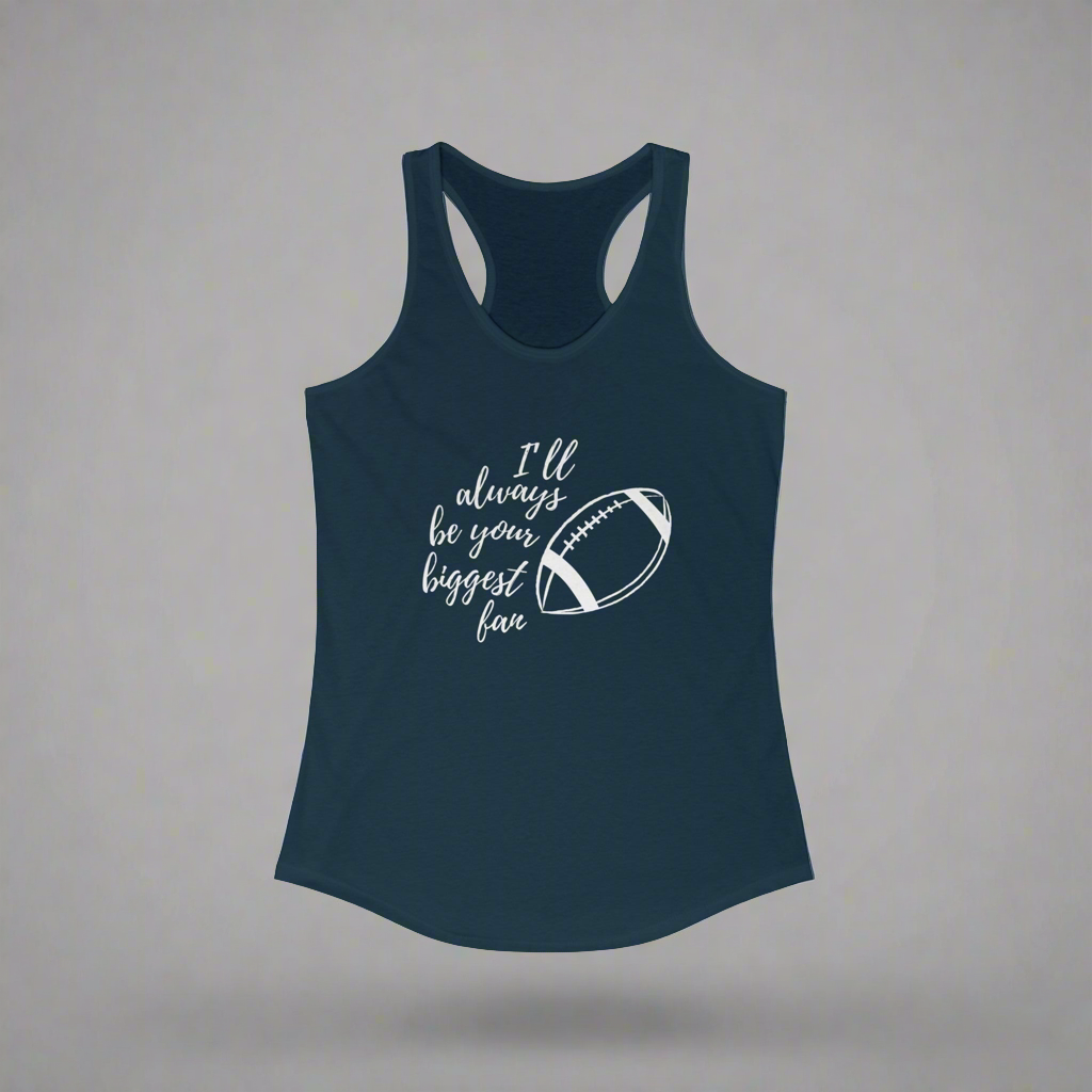 Football fan • Racerback Tank | Wyatt & Stella