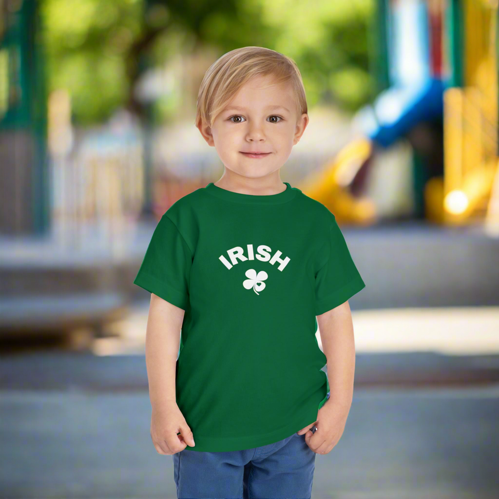 Toddler • Irish Four-Leaf Heart • T-shirt | Wyatt & Stella