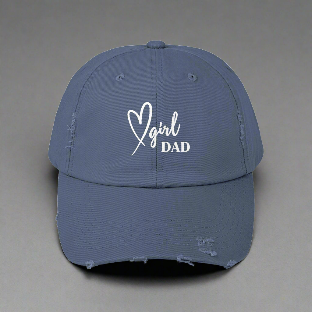 Girl Dad • Distressed Hat | Wyatt & Stella