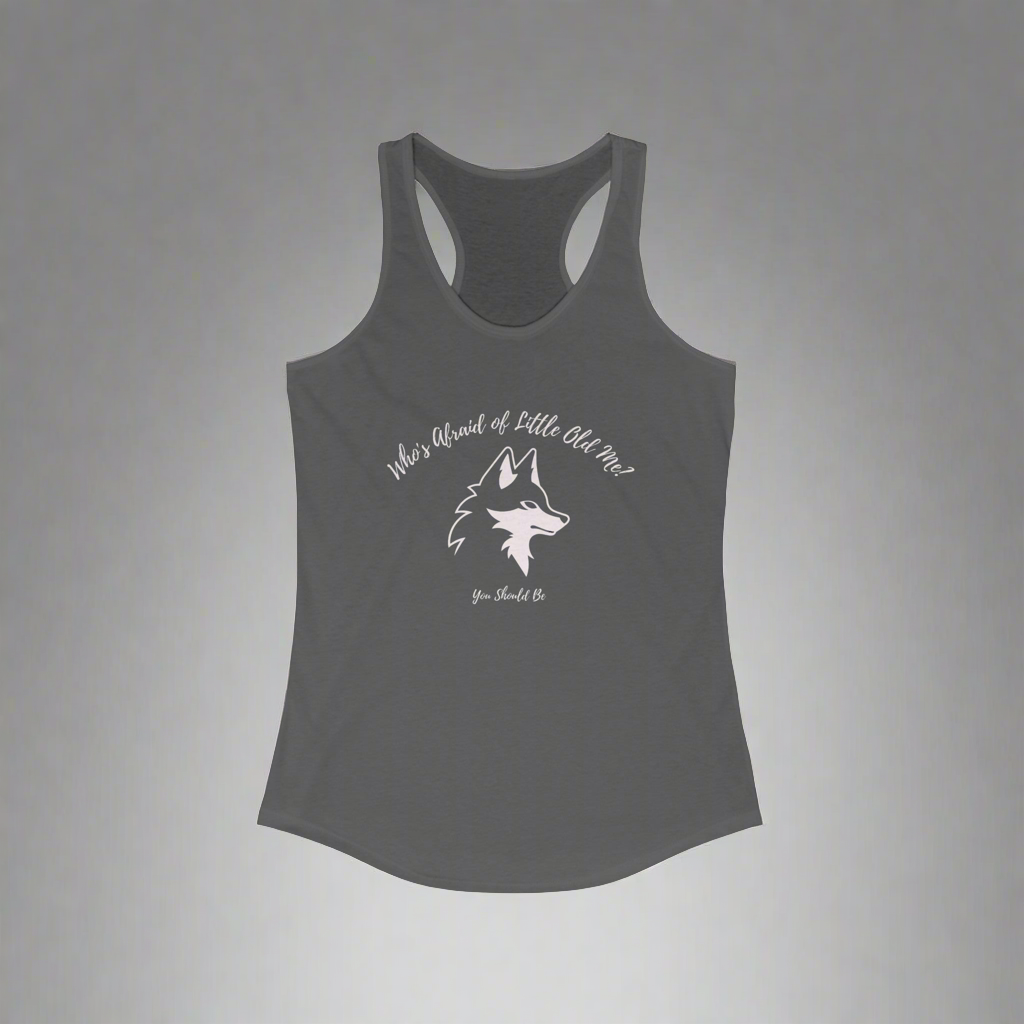 Who's Afraid • Racerback Tank | Wyatt & Stella