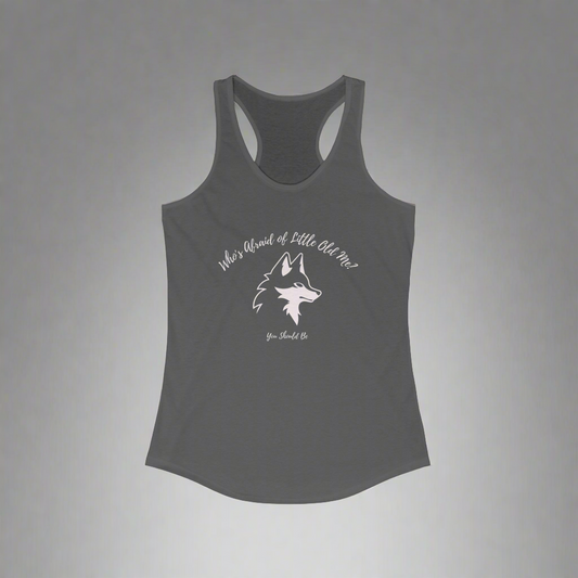 Who's Afraid • Racerback Tank | Wyatt & Stella