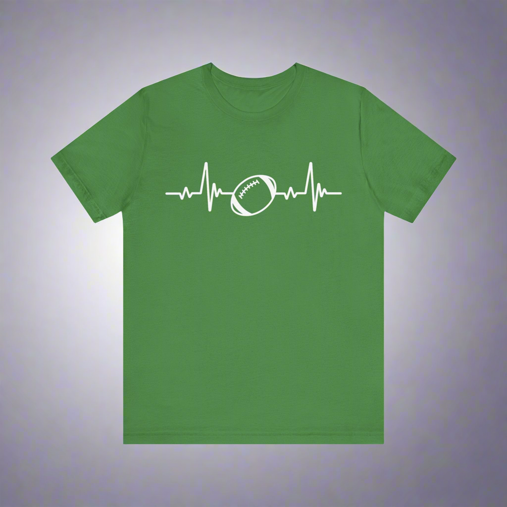 Football Heartbeat • T-shirt | Wyatt & Stella