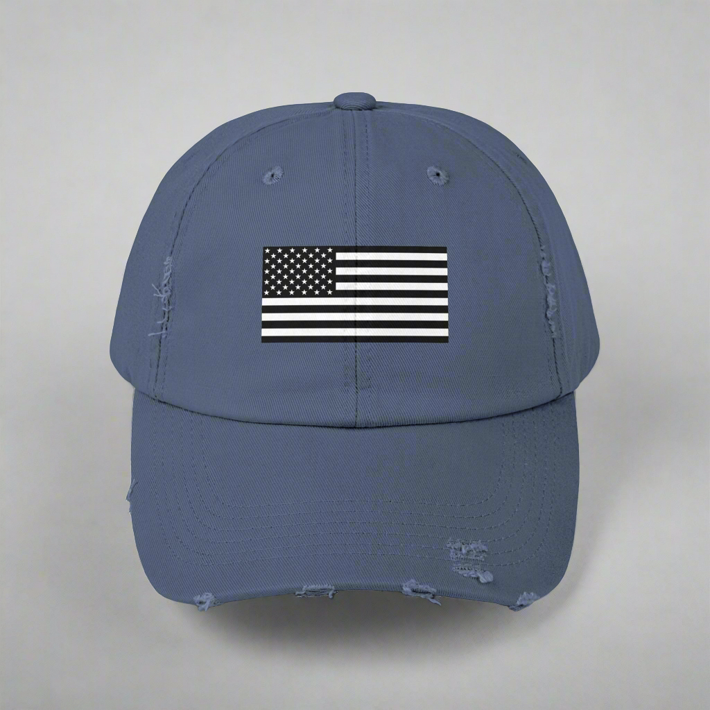 American Flag • Distressed Cap | Wyatt & Stella