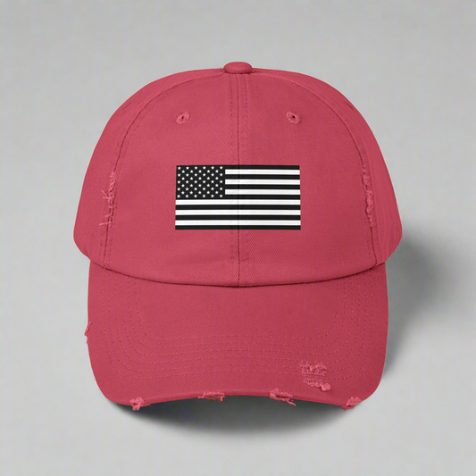 American Flag • Distressed Cap | Wyatt & Stella