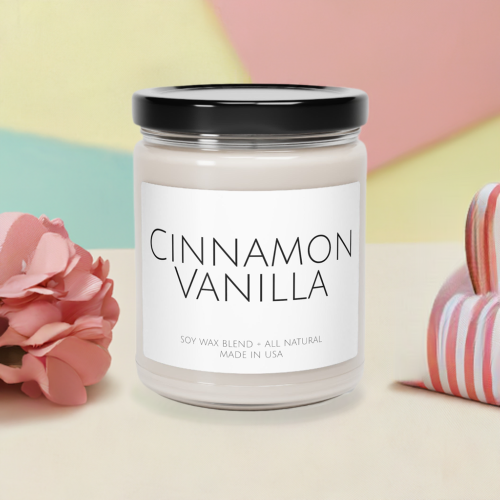 Cinnamon Vanilla Candle 9 ounces